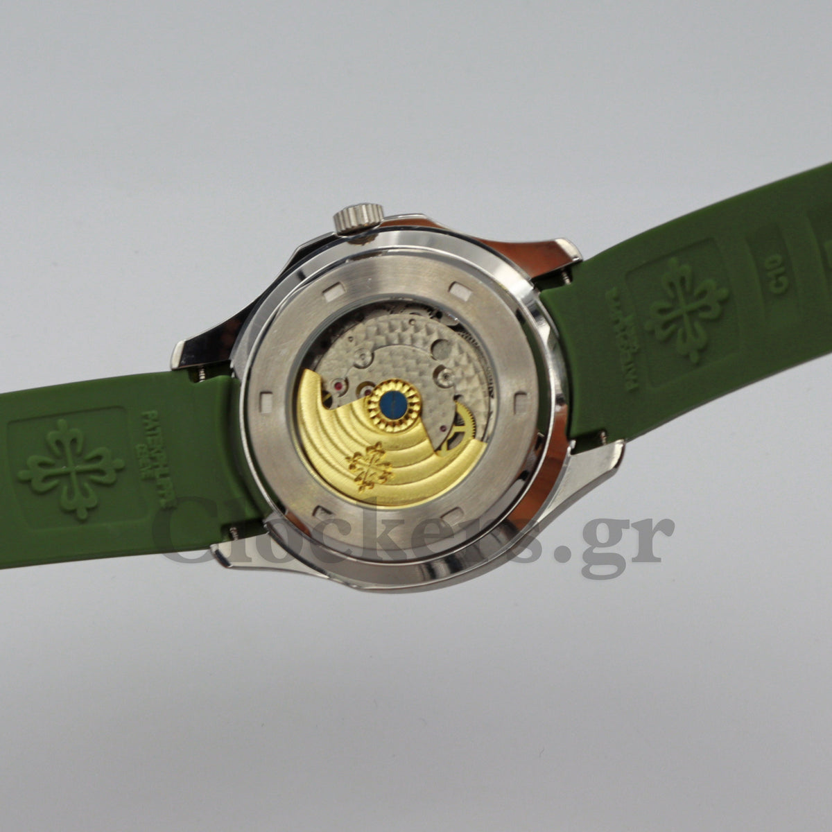 PATEK PHILIPPE AQUANAUT TIME GREEN DIAL AUTOMATIC 5164A-001 CLONE 1:1