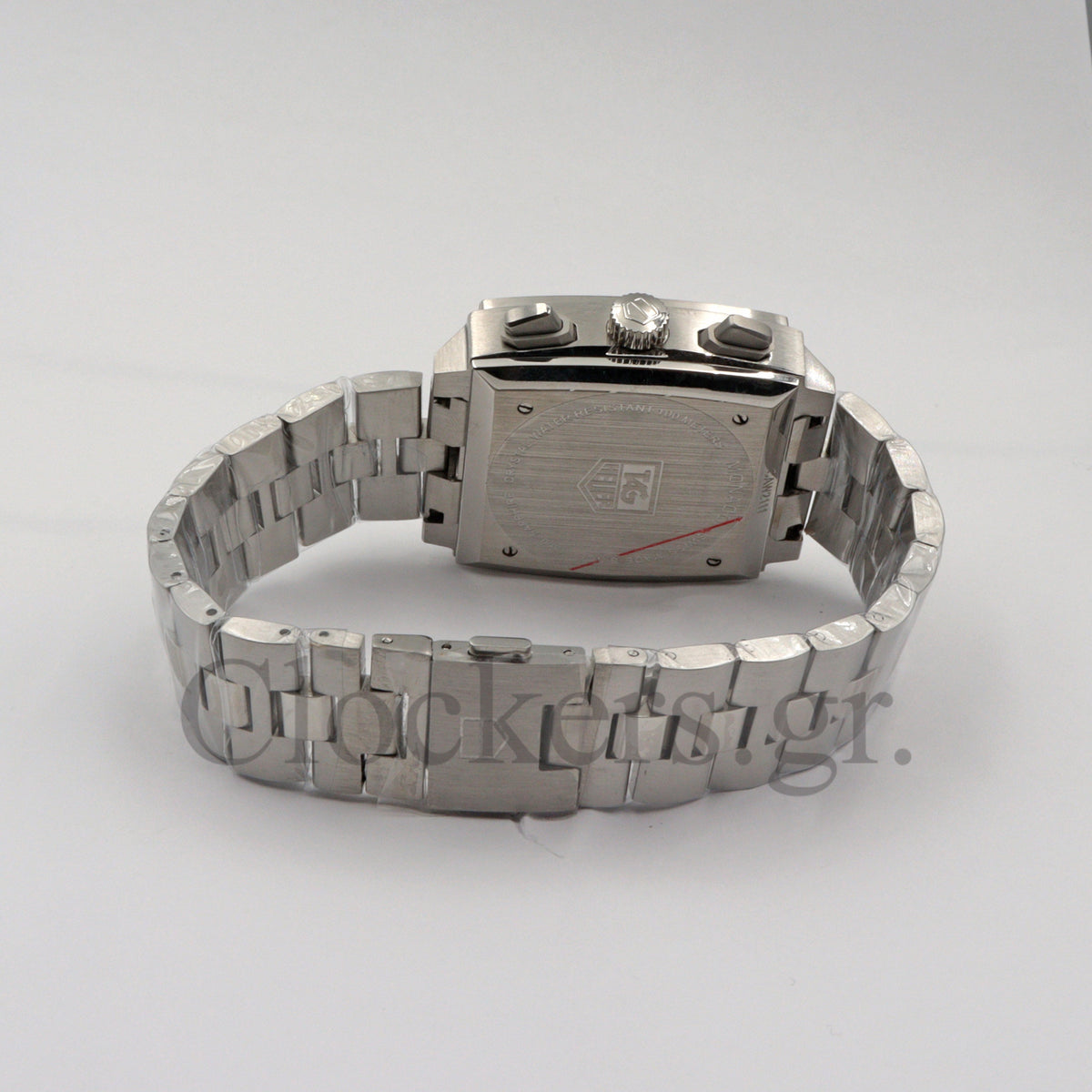 TAG Heuer Monaco Automatic Chronograph Caliber 02 Blue Dial Steel CBL2111