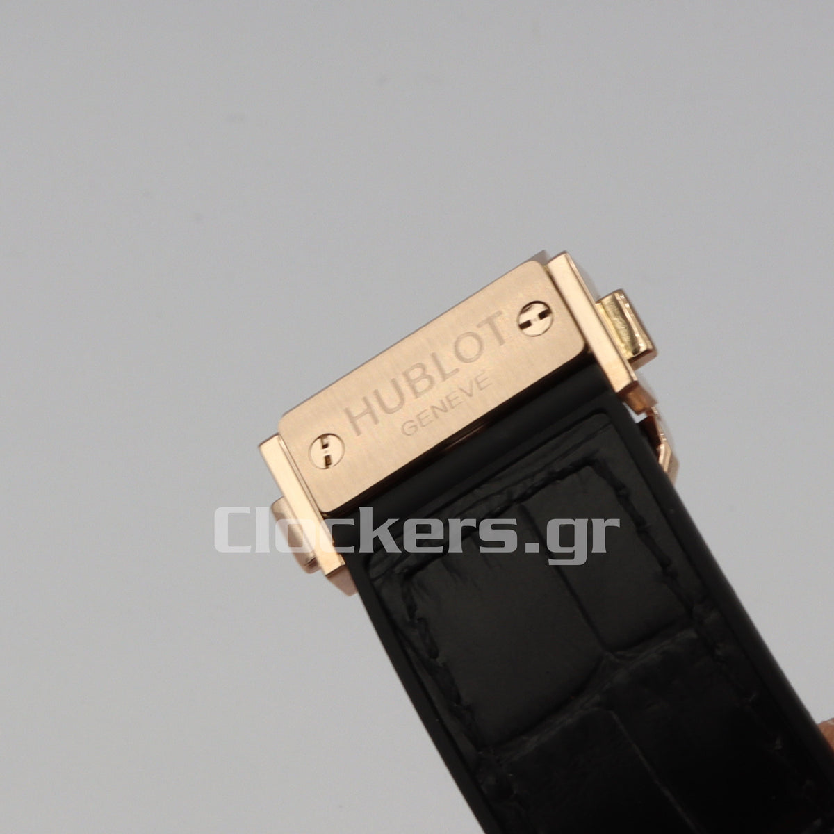 HUBLOT CLASSIC FUSION KING WATCH - 42 MM - BLACK DIAL - RUBBER AND LEATHER STRAP