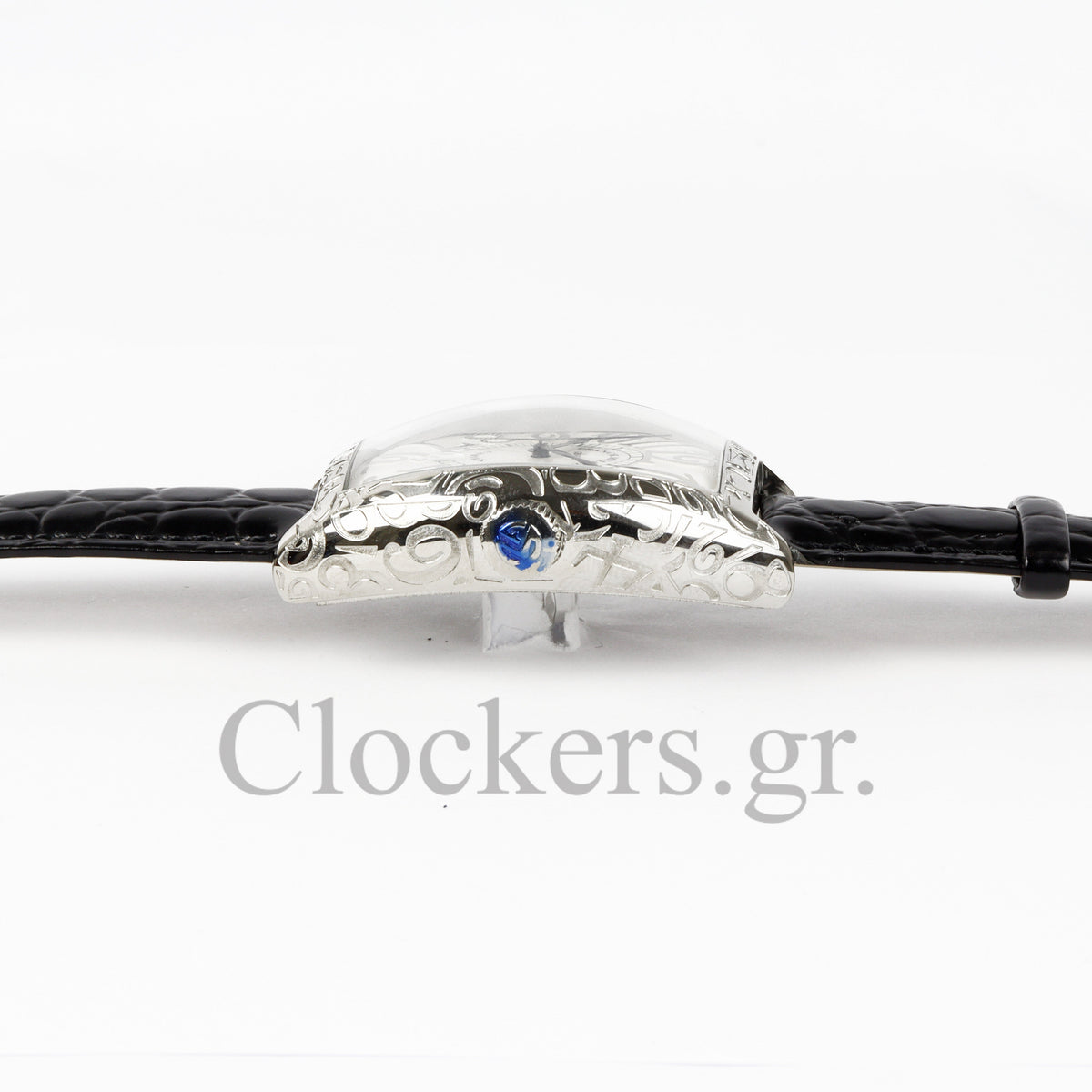 FRANCK MULLER MARINER SILVER WHITE BLACK MARKERS 50MM CLONE 1:1