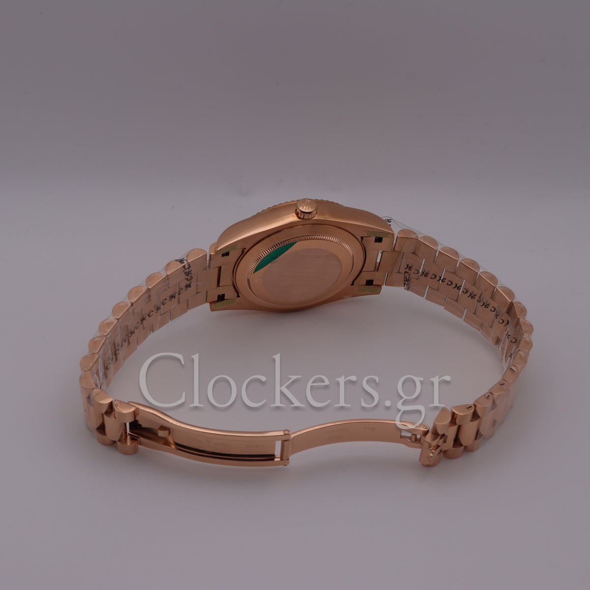 DAY-DATE II 41MM ROSE GOLD BRONZE DIAL RB STICKS MARKERS CLONE 1:1