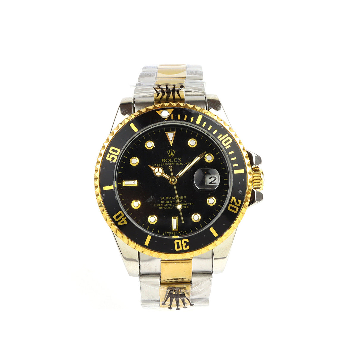 SUBMARINER 2-TONE BLACK CERAMIC BEZEL 40MM QUALITY 2A