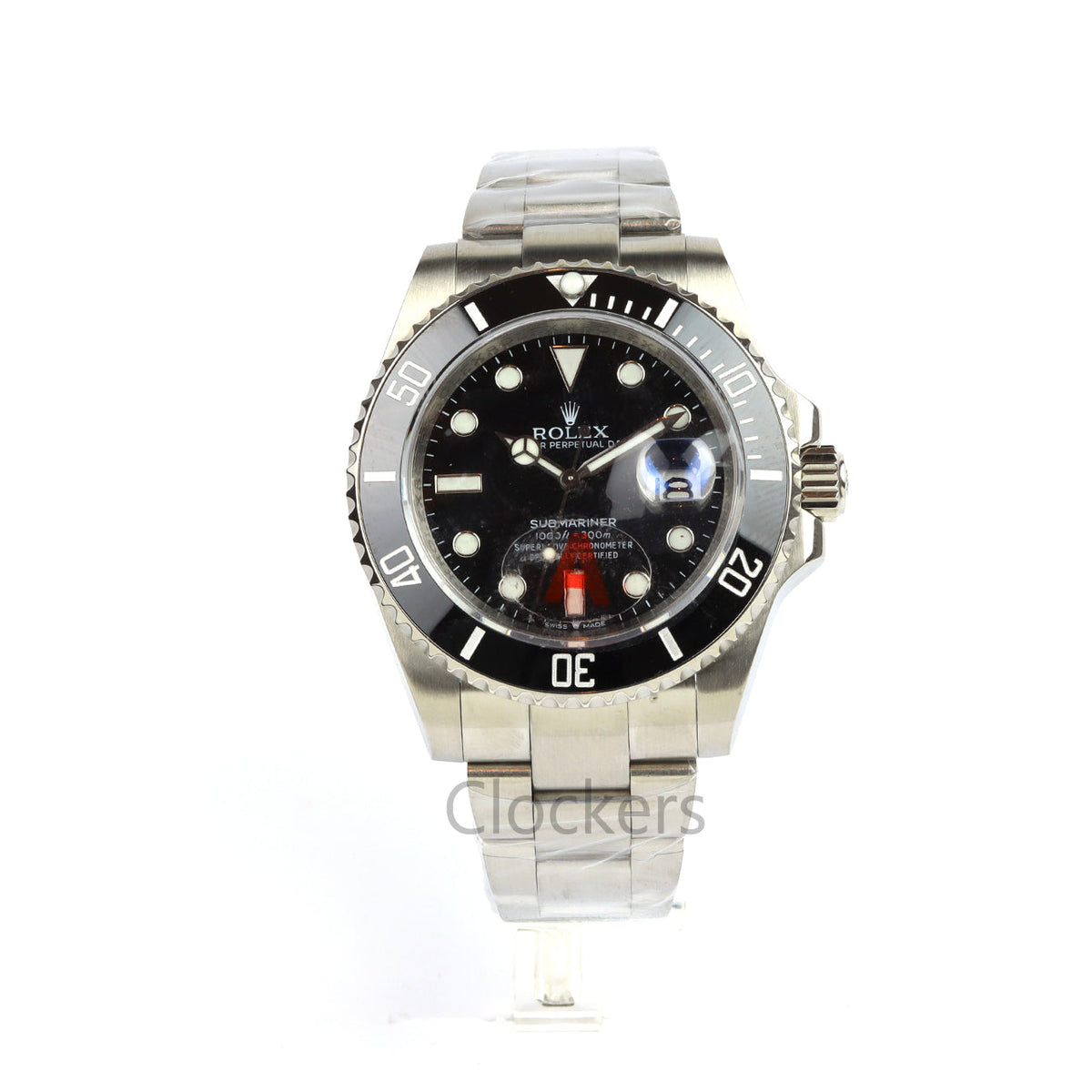 SUBMARINER DATE SS BLACK CERAMIC BEZEL 40MM CLONE 1:1