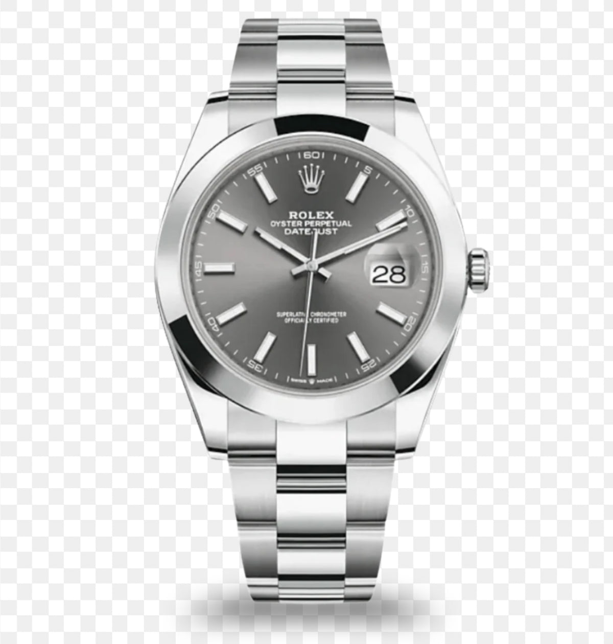 DATEJUST 36MM SILVER GRAY DIAL