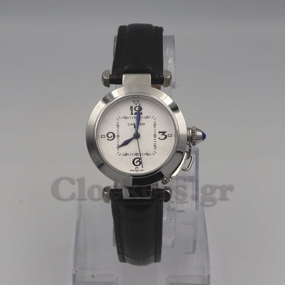 Cartier Pasha Women’s Pasha  Black Leather 1:1