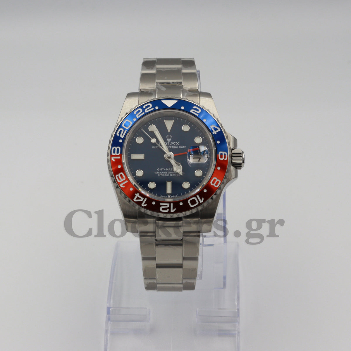 GMT-MASTER II SS BLUE/RED PEPSI CERAMIC BEZEL 40MM