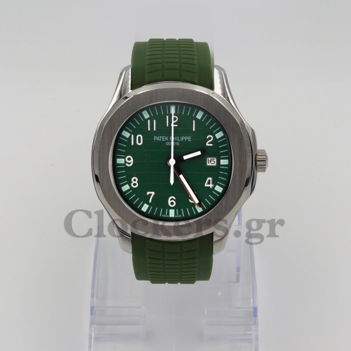 PATEK PHILIPPE AQUANAUT TIME GREEN DIAL AUTOMATIC  5164A-001 CLONE 1:1