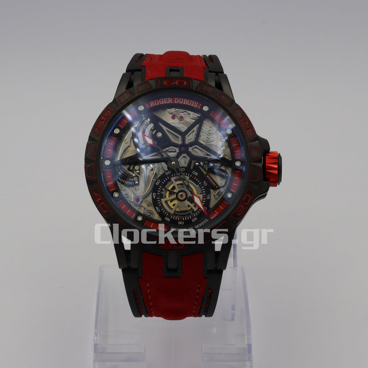 EXCALIBUR AVENTADOR S LIMITED EDITION SKELETON 47MM TITANIUM AND RUBBER 1:1