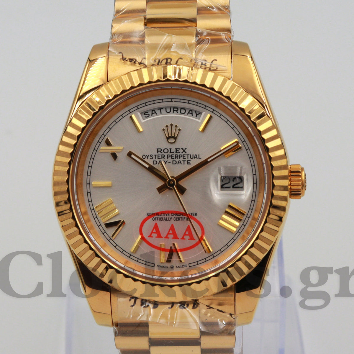 DAY-DATE 40 YELLOW GOLD ROMAN 1:1