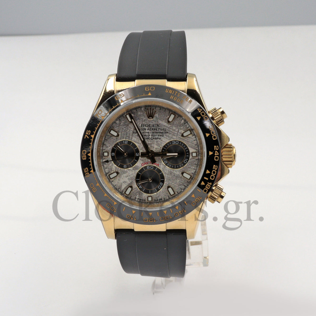 C0SM0GRAPH DAYT0NA RUBBER STRAP CERAMIC BEZEL 40MM