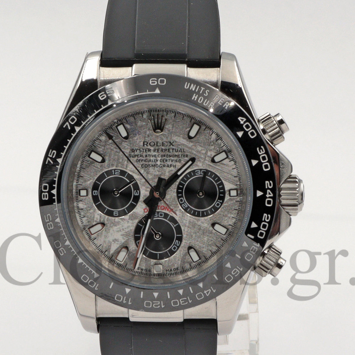 COSMOGRAPH DAYTONA RUBBER STRAP CERAMIC BEZEL 40MM 1:1