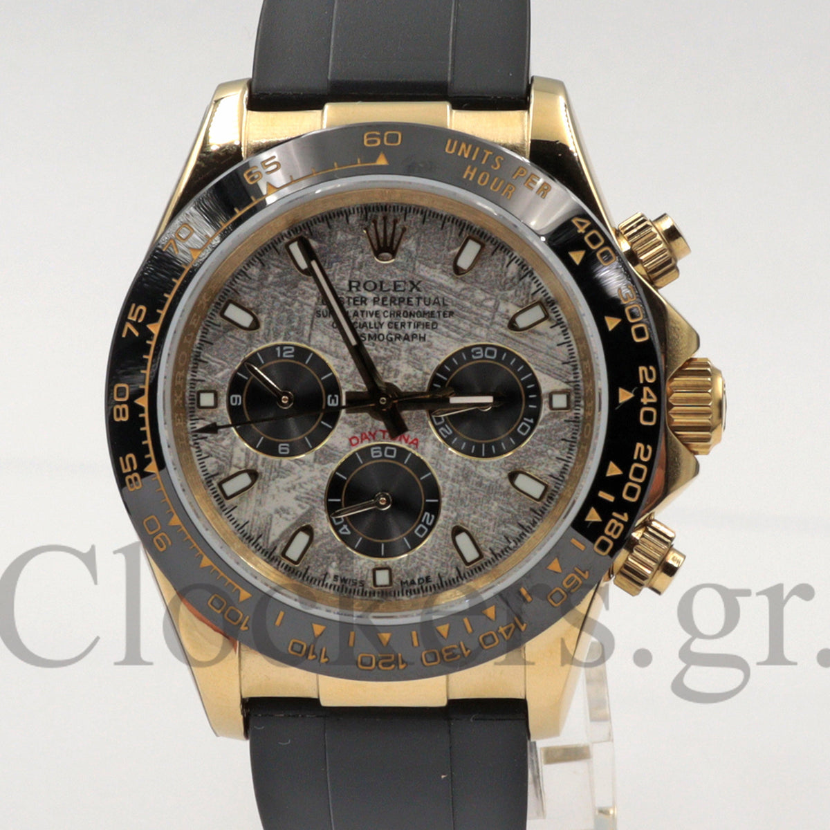 C0SM0GRAPH DAYT0NA RUBBER STRAP CERAMIC BEZEL 40MM