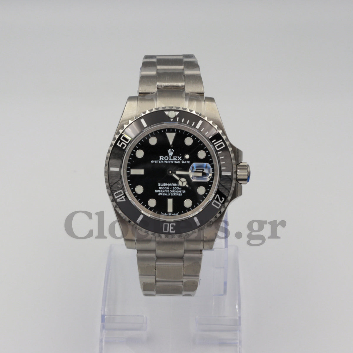 SUBMARINER DATE SS BLACK CERAMIC BEZEL 41MM CLONE