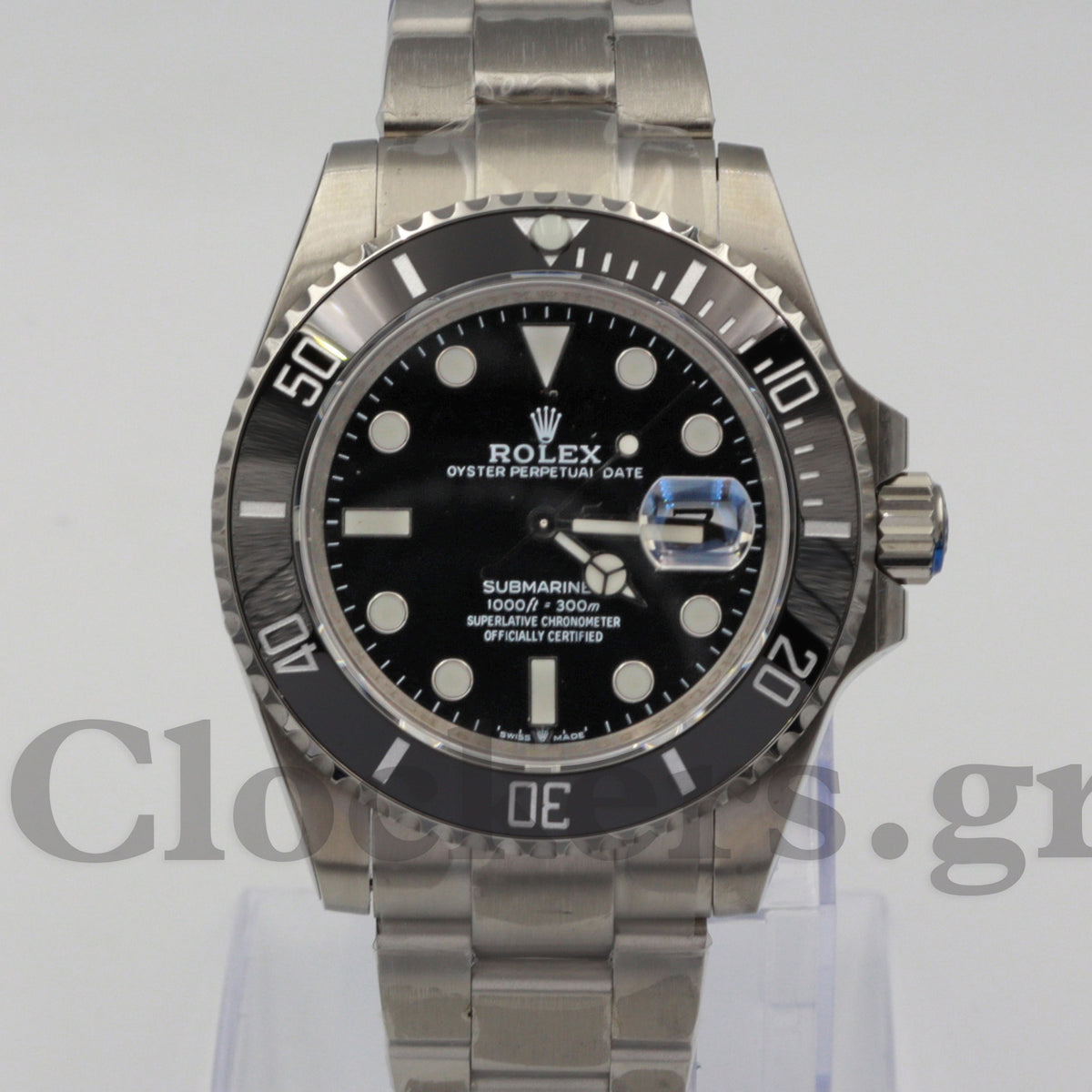 SUBMARINER DATE SS BLACK CERAMIC BEZEL 41MM CLONE