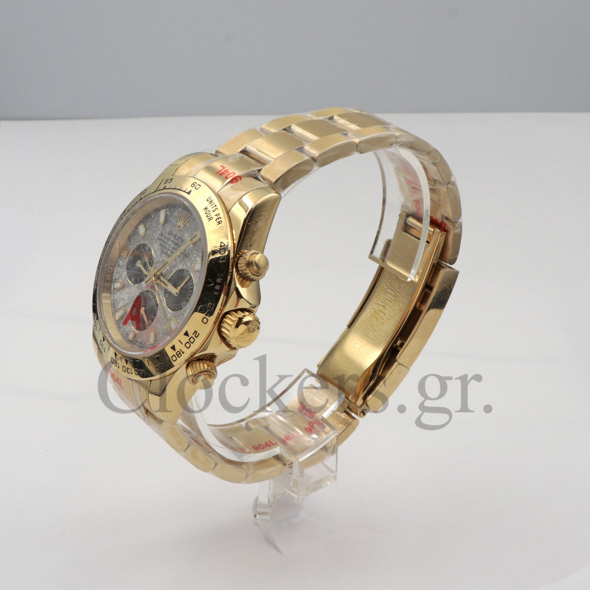 C0SM0GRAPH DAYT0NA GOLD METEORITE DIAL 40MM