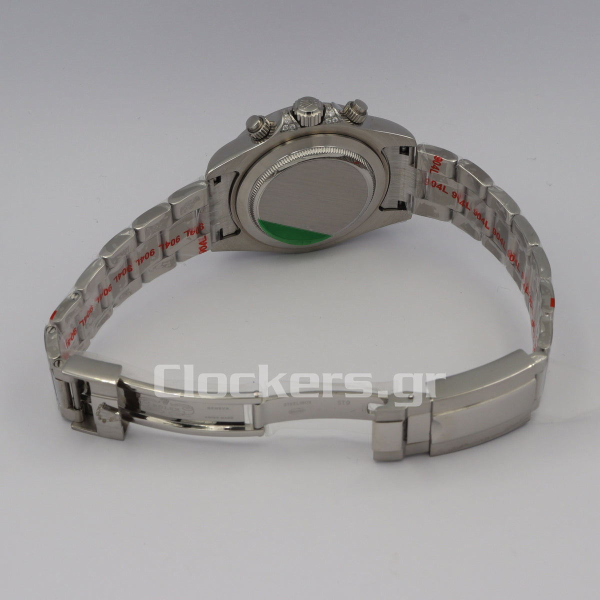 C0SMOGRAPH DAYT0NA BLACK DIAL SILVER RAINBOW 40MM 1:1