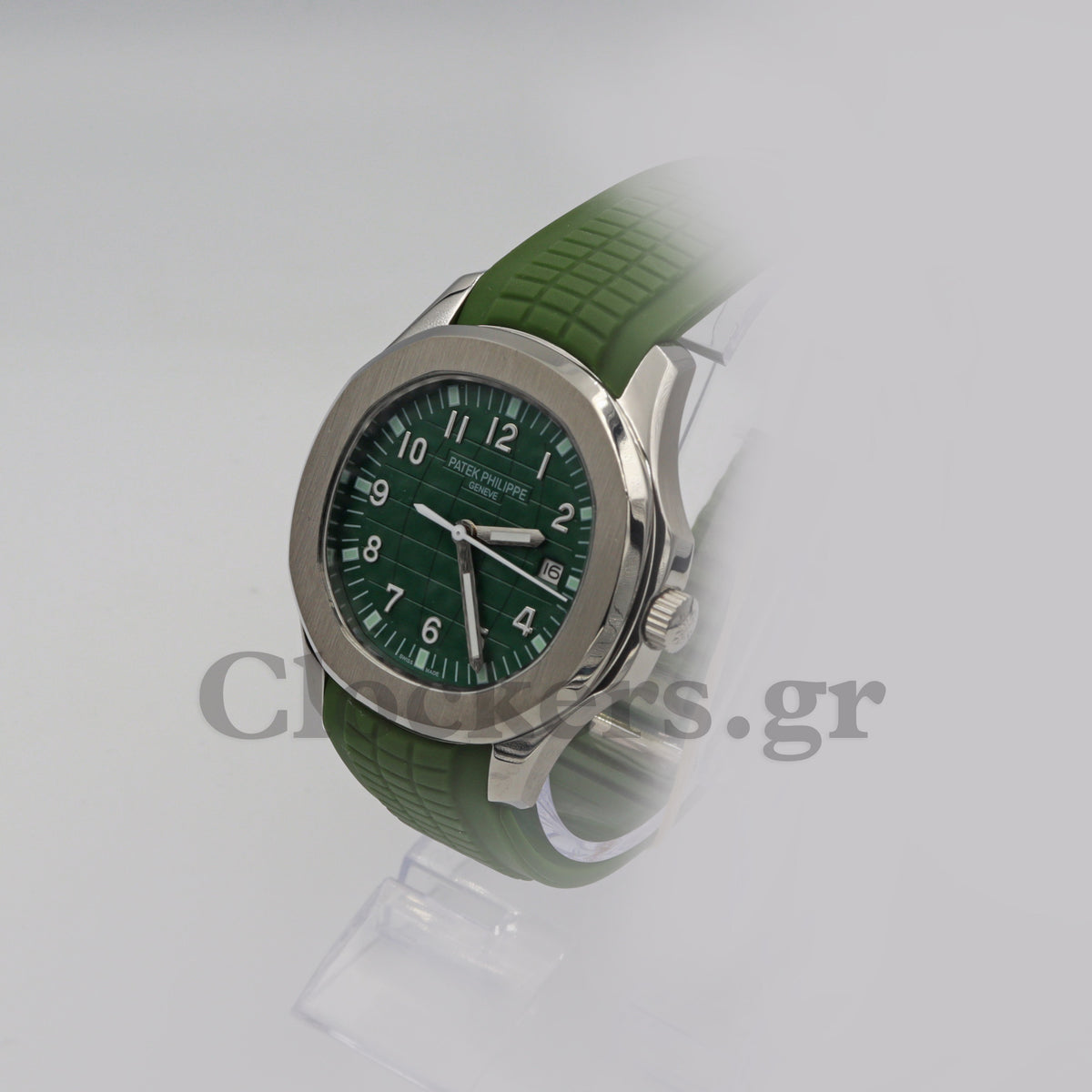 PATEK PHILIPPE AQUANAUT TIME GREEN DIAL AUTOMATIC  5164A-001 CLONE 1:1