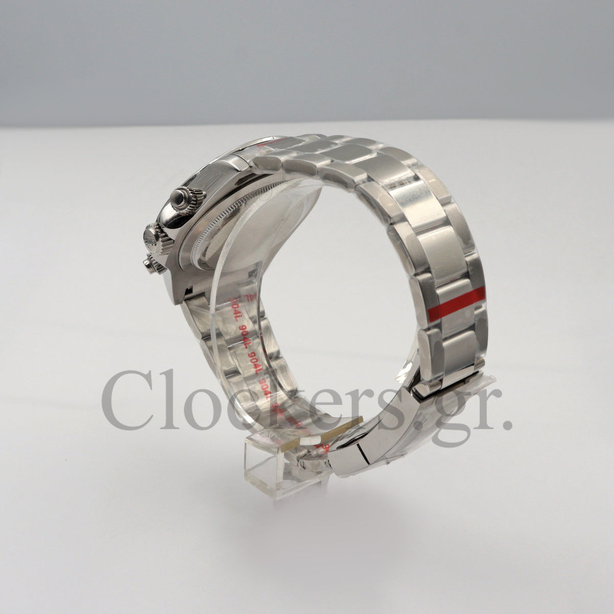 DAYT0NA 18K WHITE GOLD STEEL DIAL 40MM