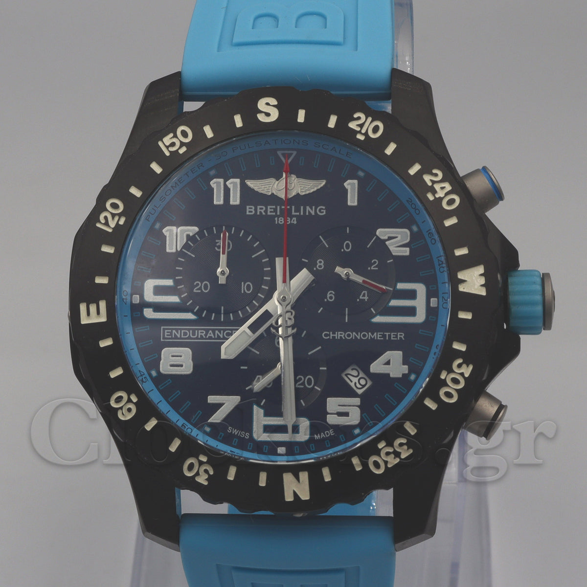 BREITLING ENDURANCE PRO CHRONOGRAPH  44MM BLACK DIAL MENS WATCH