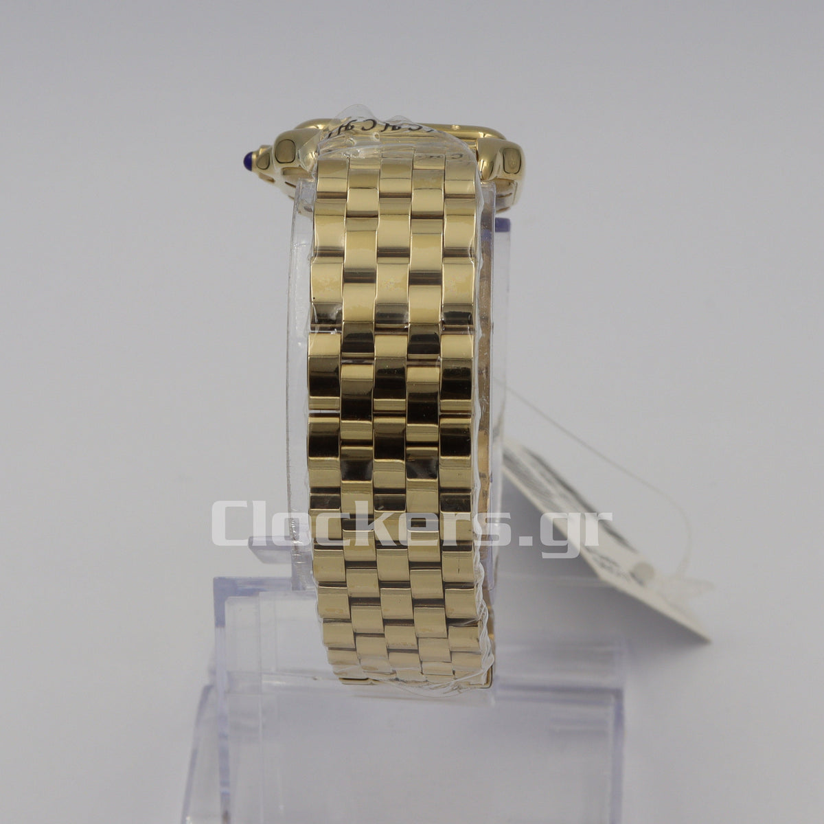 CARTIER PANTHÈRE  18K GOLD  DATE ROMAN DIAL WITH