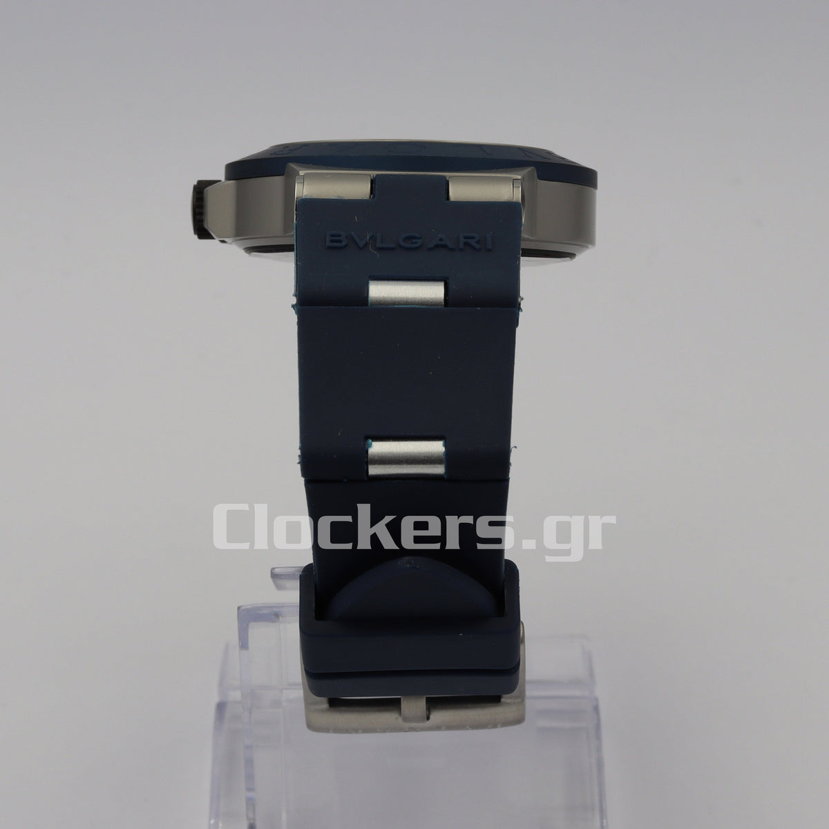 BVLGARI ALUMINIUM 40MM RUBBER BEZEL BLUE 1:1