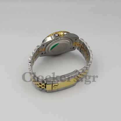 GMT-MASTER II 2-TONE GOLD BLACK DIAL CERAMIC BEZEL 40MM