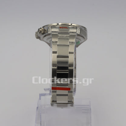 C0SMOGRAPH DAYT0NA BLACK DIAL SILVER RAINBOW 40MM 1:1
