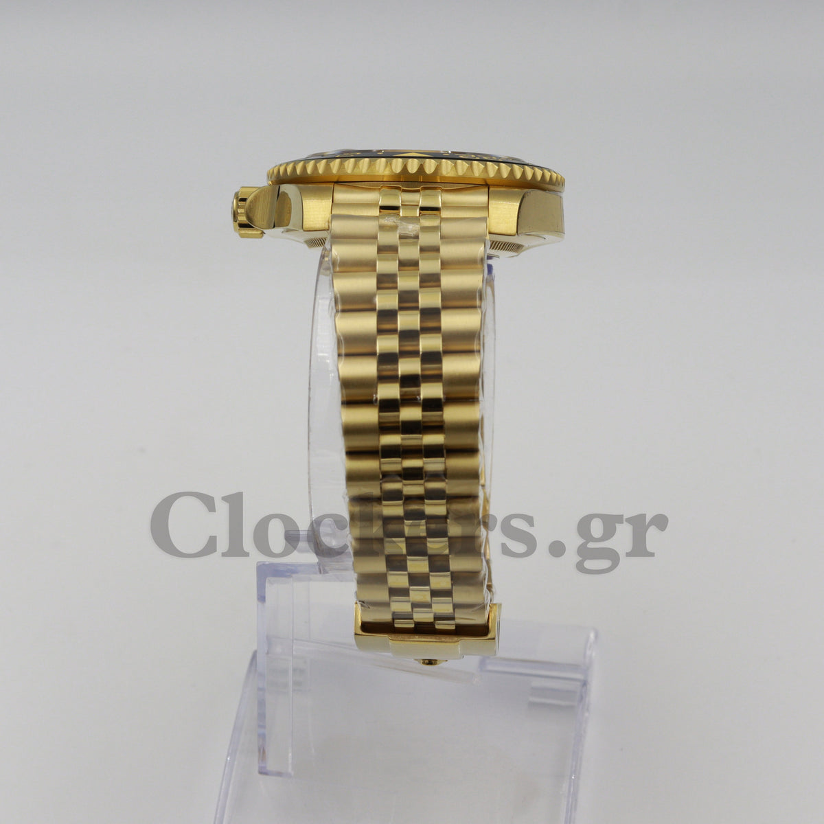 ROLEX GMT-MASTER II YELLOW GOLD BLACK DIAL CERAMIC BEZEL 40MM 1:1