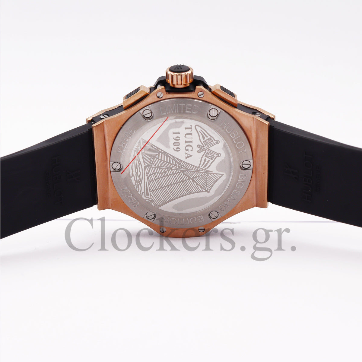 HUBLOT BIG BANG LUNA ROSSA CHRONOGRAPH GOLD BLACK 44MM LOW