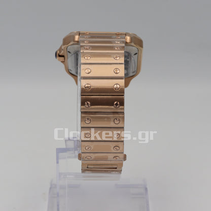 CARTIER SANTOS NEW 2023 SANTOS DE CARTIER SKELETON ROSE GOLD