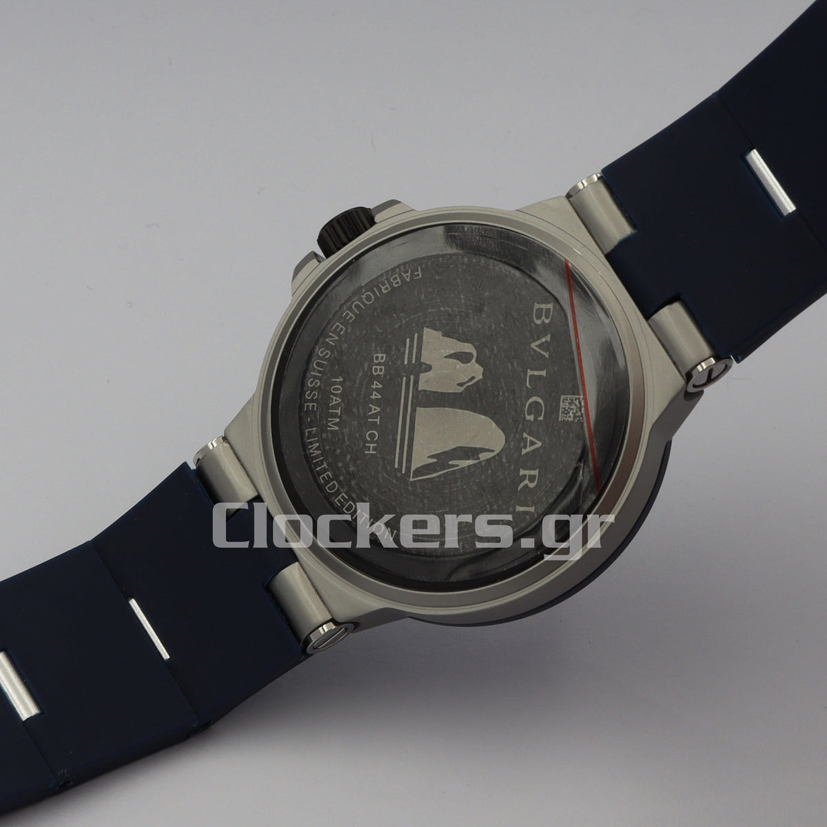 BVLGARI ALUMINIUM 40MM RUBBER BEZEL BLUE 1:1