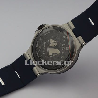 BVLGARI ALUMINIUM 40MM RUBBER BEZEL BLUE 1:1