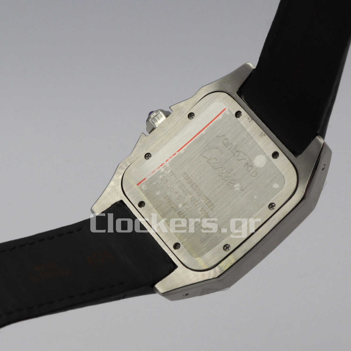 SANTOS 100 STEEL AUTOMATIC LARGE MEN'S WATCH