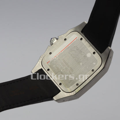 SANTOS 100 STEEL AUTOMATIC LARGE MEN'S WATCH