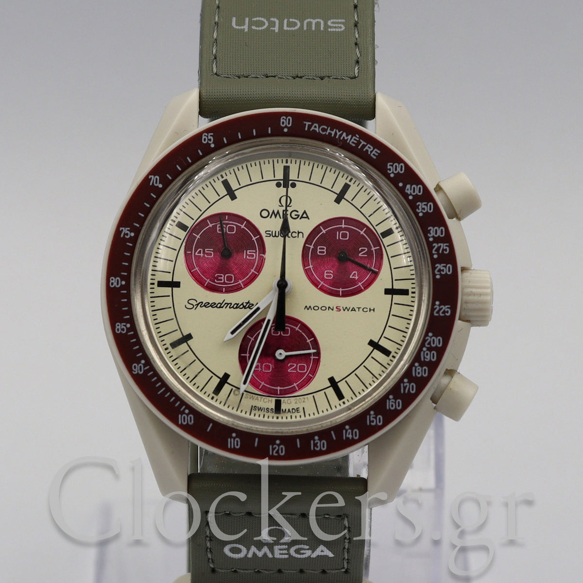 Omega Swatch Omega Swatch X Omega Moonswatch - Snoopy green