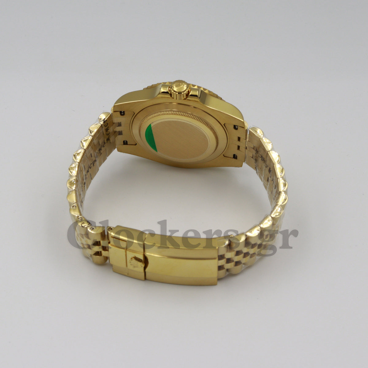 ROLEX GMT-MASTER II YELLOW GOLD BLACK DIAL CERAMIC BEZEL 40MM 1:1
