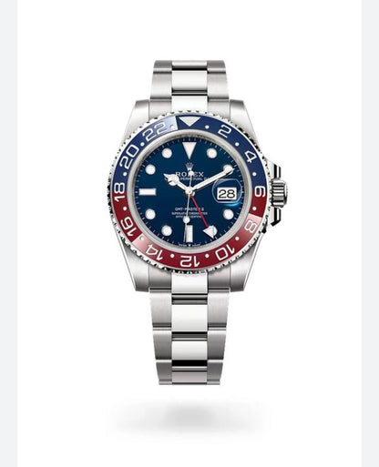 GMT-MASTER II SS BLUE/RED PEPSI CERAMIC BEZEL 40MM CLONE