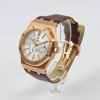 AUDEMARS PIGUET ROYAL OAK ROSE GOLD  WATCH - 41MM 1:1