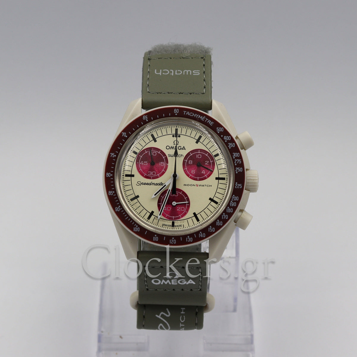 Omega Swatch Omega Swatch X Omega Moonswatch - Snoopy green