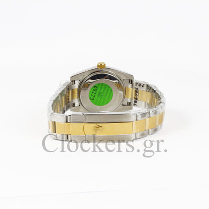 DATEJUST 31MM 2-TONE GOLD GRAY DIAL STICK MARKERS CLONE