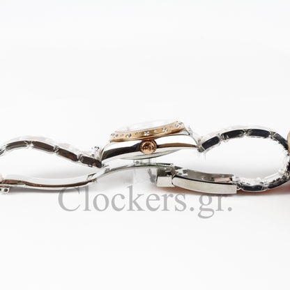 DATEJUST 31MM 2-TONE BRONZE CHOCOLATE ROMAN DIAMONDS CLONE