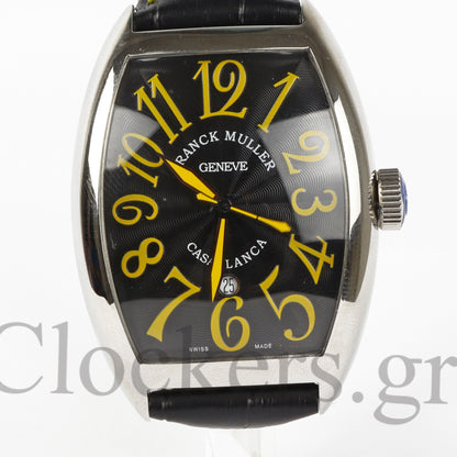 FRANCK MULLER CASABLANCA AUTOMATIC BLACK DIAL MEN'S WATCH 8880CDTBRNRAC