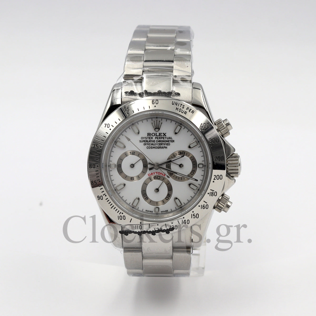 C0SM0GRAPH DAYT0NA WHITE DIAL SS 40MM