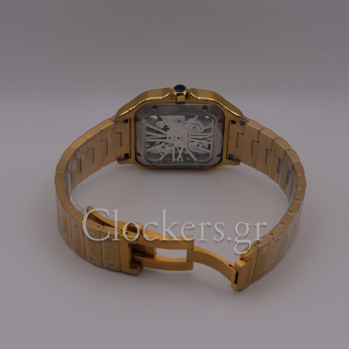 CARTIER SANTOS NEW 2023 SANTOS DE CARTIER SKELETON  GOLD