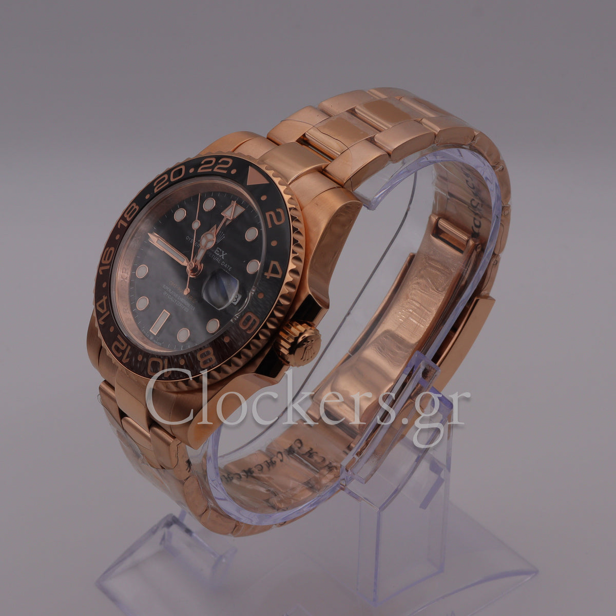 GMT-MASTER II 18K ROSE GOLD OYSTER CERAMIC BEZEL 40MM