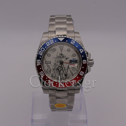 GMT MASTER II BLRO WHITE GOLD METEORITE DIAL 126719BLRO NEW 1:1