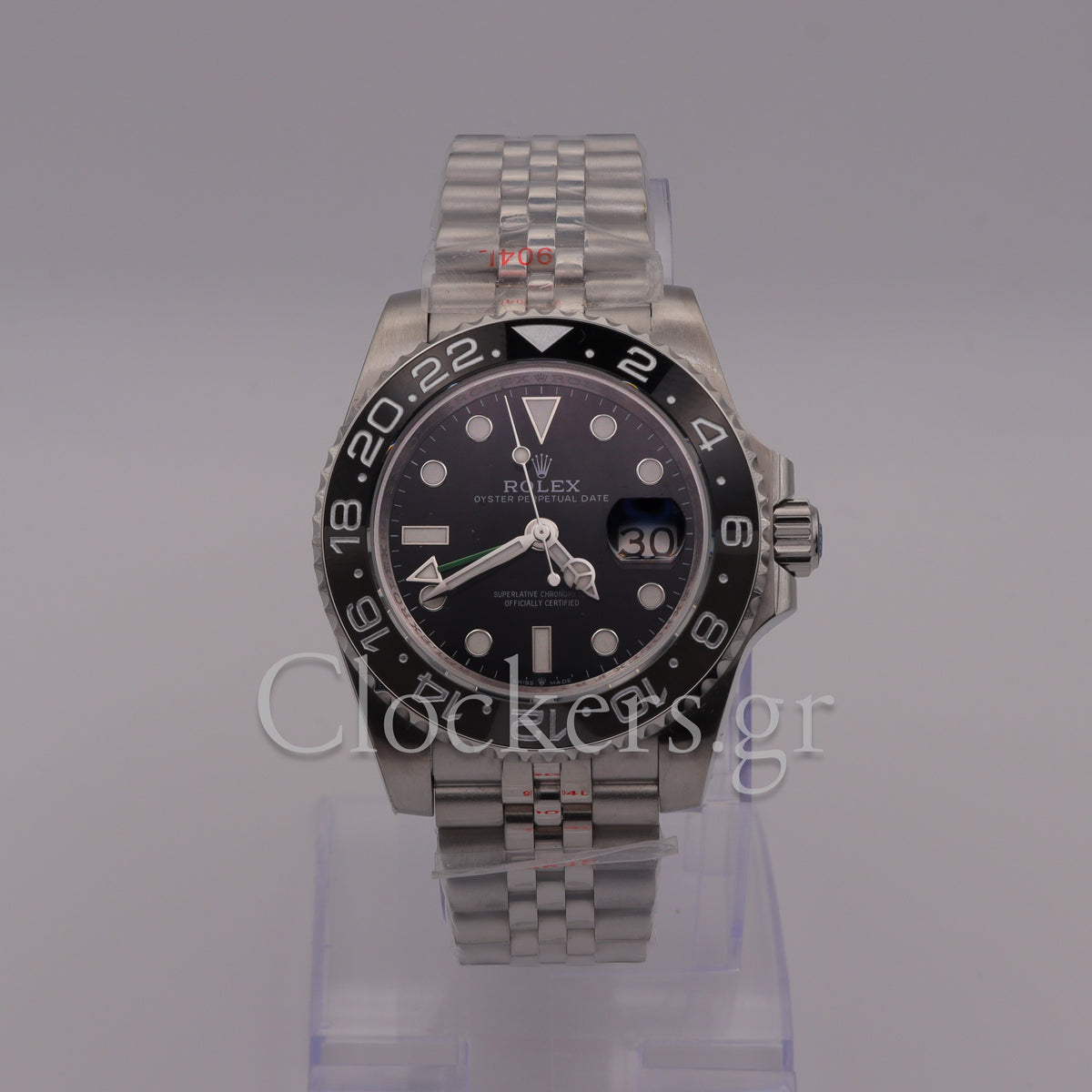GMT-MASTER II SS BLACK CERAMIC BEZEL 40MM