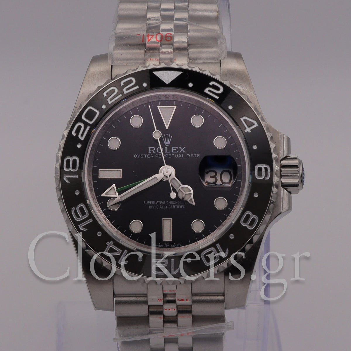GMT-MASTER II SS BLACK CERAMIC BEZEL 40MM