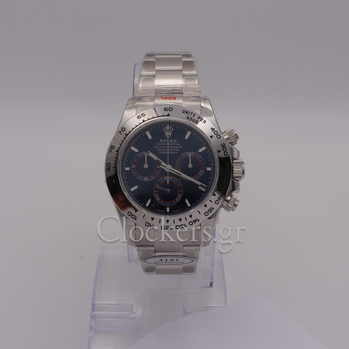 Rolex Daytona Automatik Herrenuhr Weißgold Blue 116509