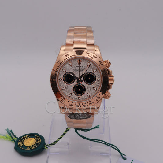 Rolex Daytona 116505 Rose Gold Meteorite Dial